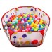 eocusun kids ball pit playpen, 39.4-inch by 19.7-inch with zippered storage bag   